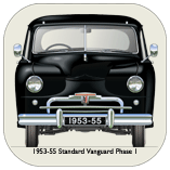 Standard Vanguard Phase 1a 1953-55 (black) Coaster 1